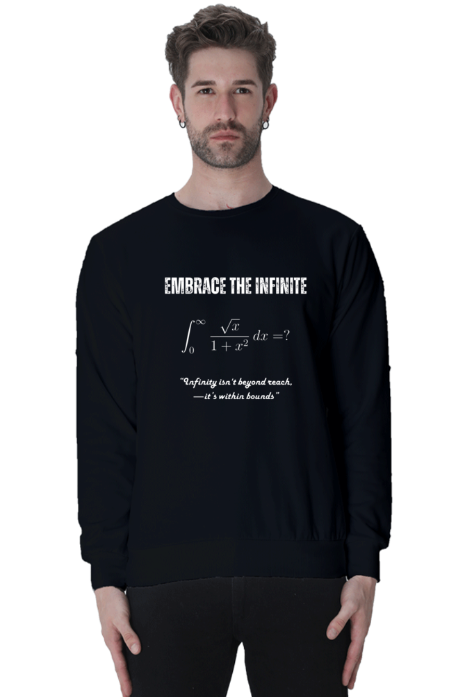 Math Lovers Sweatshirt Black