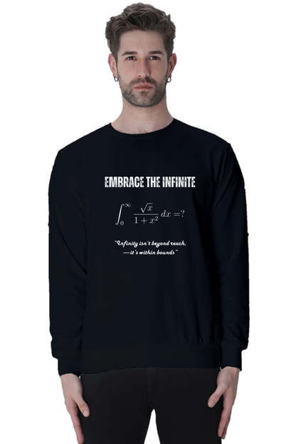 Math Lovers Sweatshirt Black