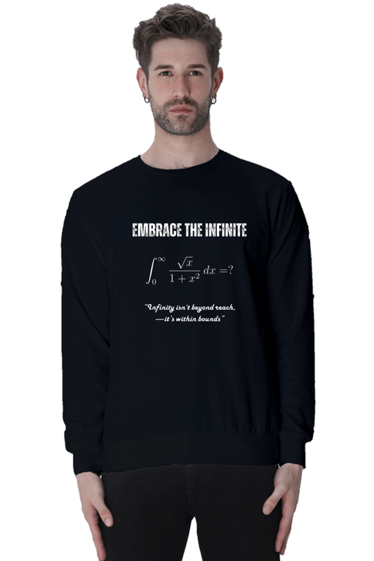 Math Lovers Sweatshirt Black