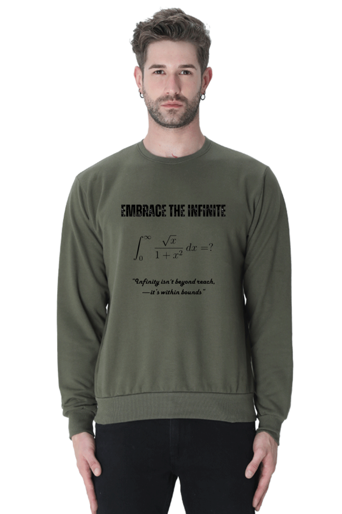 Math Lovers Black Sweatshirt - Stylish Comfort for the Passionate Thinker