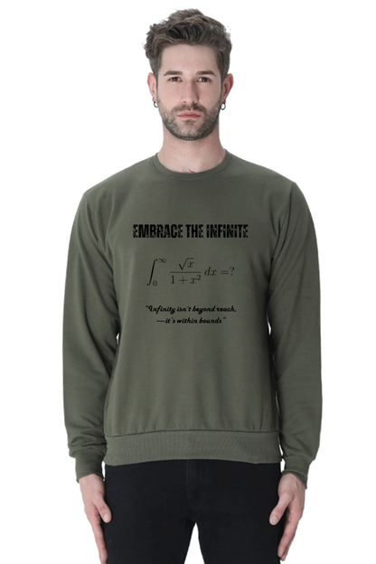 Math Lovers Black Sweatshirt - Stylish Comfort for the Passionate Thinker