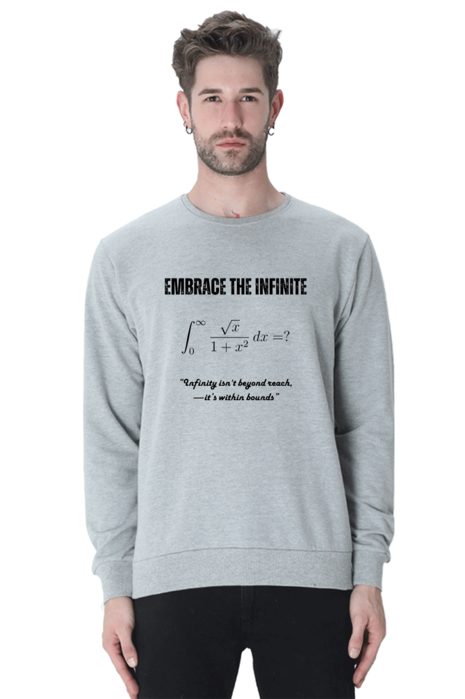 Math Lovers Black Sweatshirt - Stylish Comfort for the Passionate Thinker